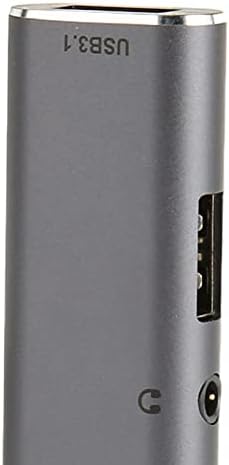 USB C HUB Multiport Adapter, Tip C HUB Adapter, sve u jednom tip C za PD100W, USB3. 1, USB2. 0, Tip C 2.0, 3.5 Audio priključna stanica