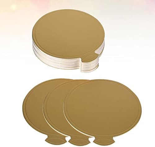 BESTonZON ploče za ladice Zlatna torta dekoracija desertnog kartona Cm + vjenčani Zlatni Osnovni krugovi