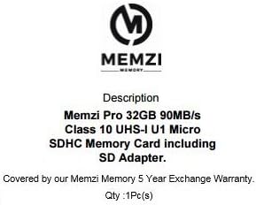 MEMZI PRO 32GB Klasa 10 90MB / s Micro SDHC memorijska kartica sa SD adapterom i Micro USB