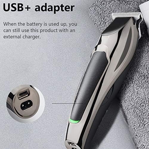 DEPILA Mašina za šišanje kose USB punjiva Mašina za sečenje kose Podesiva Čelična sečiva profesionalna mašina