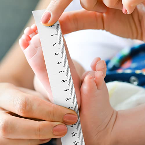 Doitool 200kom papirna traka za mjerenje tijela, traka za mjerenje tijela za bebe mjerenje tijela
