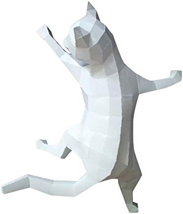 Ukras zanatske kuke Dekoracija DIY CAT zidni zid 3D Viseći kreativni stereo ručno izrađeni DIY model Domaći dekor Seashell Garland za Mantle