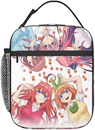 Anime the Quintessential Quintuplets torba za ručak 3d štampana vodootporna kutija za ručak prijenosne izolirane torbe za ručak za višekratnu upotrebu za školska putovanja izlet na otvorenom