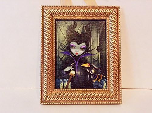 Galerija Disney Wondergroin Maleficent Entrorirana Jasmine Becket-Griffith Postcard 5x7