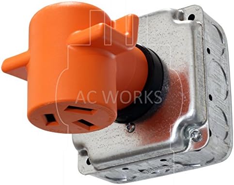AC radovi [WD14501050] 10-50 Adapter zavarivača Nema 14-50P 50Amp RV / raspon / generator muški utikač na 10-50R zavarivač Outlet adapter