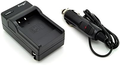 Progo Domaćin i putnički džepni punjač za baterije sa adapterom automobila kompatibilan je za Sony NP-BN1