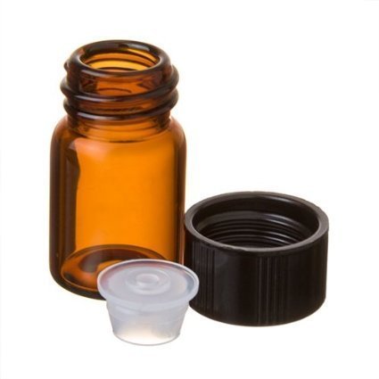 Gbstore 2 ml Amber staklo eteričnog ulja boca sa otvorom reduktor i kapa, Hemija Lab Chemicals, kolonjske vode & parfemi