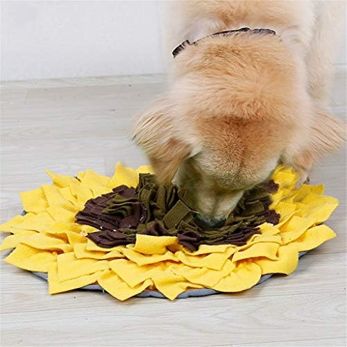SLATIOM igračke za obuku mirisa pasa za kućne ljubimce pokrivač za pranje za obuku suncokreta prostirka za hranjenje komada igračke za vještine traženja hrane za pse