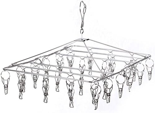 YUMUO stalak za sušenje od nerđajućeg čelika kopča za čarape za sunce vješalica za vjetrobran