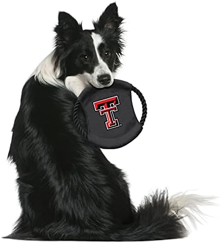 Littlearth Unisex - odrasli NCAA Texas Tech Red Raiders čarapa majmun i leteći disk igračka