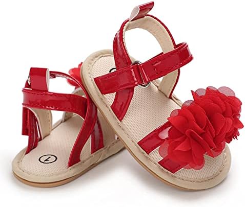Toddler s cvijetom za ljeto ljetne cipele prve sandale vanjske djevojke cipele Bowknot cipele za šetnju djevojčice