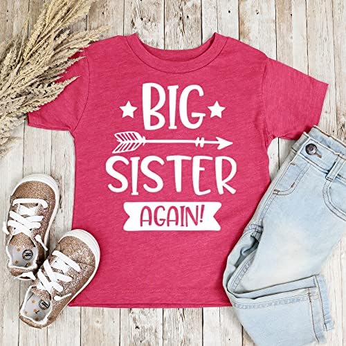 Arrow velika sestra ponovo brat i sestra najava majice za bebu i malu decu devojke sestre i sestre