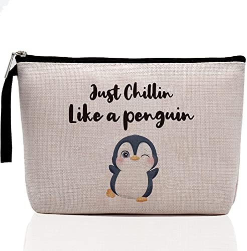 Funny makeup Bag, Penguin Gifts, Penguin Lover Gifts, Penguin Accessories za žene, djevojke, Penguin Breeder,