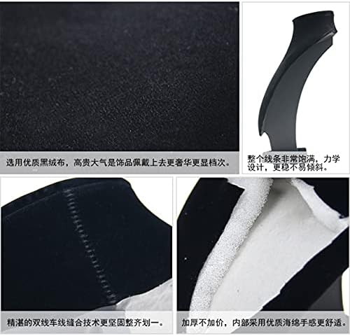 Welliestr 2 Pack Black baršun ogrlica držač zadržljivosti zaslon za prikaz nakita MANNEQUIN BUST