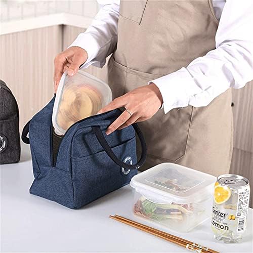 WSZTT prijenosni Zipper termo torbe za ručak za žene zgodna kutija za ručak torbe za hranu torbe za hlađenje