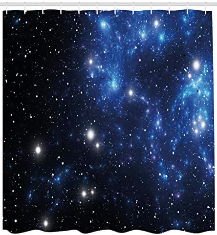 AMBESONNE CONSLOVLACIJA za zavjese za tuširanje, svemirska zvezda nebula astralna klaster astronomija