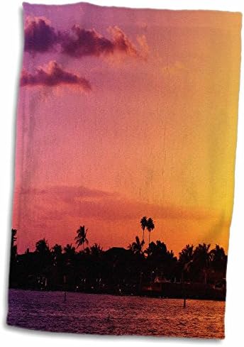 Tropsko zalazak sunca 3drose - Florida Tropic - Ručnici