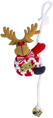 Ornament viseći žica Božićne ukrase Božićna tkanina umjetnost Jednoj osobi uže penjanje starom muškarcu snjegović božićno drvce zvona na otvorenom ukrasne bundeve