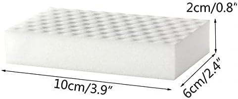 Rehoc 10 komada čišćenja Spužva za brisanje višenamjenske napredne nano brisače za čišćenje pjene za čišćenje kućnog čišćenja