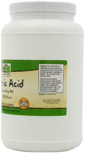 NOW Foods limunska kiselina u prahu, 5 kilograma