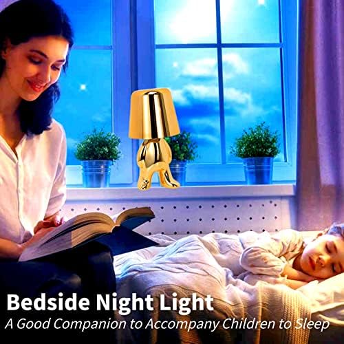 Brabola Bedside Touch tablica, zlatna lampica za razmišljanje Lampica Lamb Bežična punjiva prenosiva