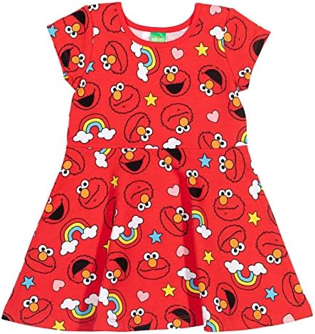 Sezamova ulica Elmo Abby Cadabby haljina i škljocnica do malo dijete