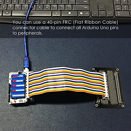 GEEEKPI vijak terminal za Arduino Uno, GPIO vijak modul za prekid bloka sa konektorom utičnice, GPIO