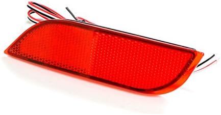 iJDMTOY JDM crvena sočiva Full LED reflektorska svjetla donjeg branika kompatibilna sa Subaru WRX/WRX STI