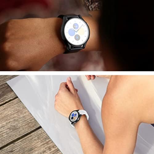 Zaštitnik zaslona za Samsung Galaxy Watch 5/4 44mm, 2-pakovanje branika Potpuno okolo za pokrov za lice za zamjenu futrole za Samsung Galaxy Watch 5/4 44mm