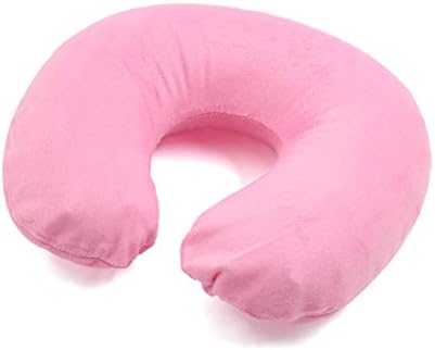 QTQGoitem ružičasta tkanina pokrivač napunjena plinskim otvorom putni jastuk za glavu glasovni jastuk