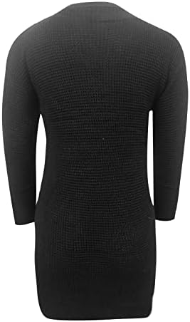 Ženski prevelizirani džemperi džemper haljina s dugim rukavima dugih rukava haljina 2022