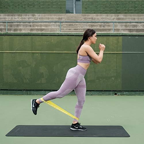 Bendovi otpornosti na nextrino [kompletan set od 5] mini vezu za noge, glutese i više - odlično za jogu, fitness, obuku za mobilnost, fizikalnu terapiju i hiit teretane