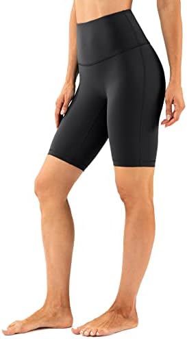Lavento ženske biciklističke kratke hlače visokog struka - 5 / 8 hlače za jogu za teretanu u džepovima