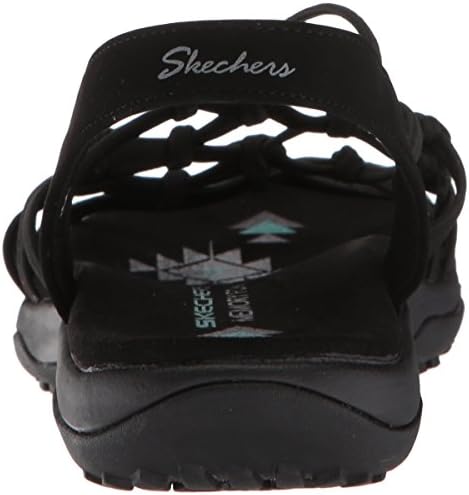 Skechers ženske Reggae Slim-Forget Knotted Web Gore Open Toe slingback Sandal