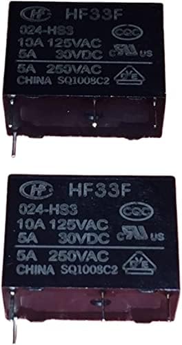 GIBOLEA relej 10kom HF33F-024-HS3 JZC-33F-024-HS3 JZC-33F 024-HS3 10A 4PIN112LM