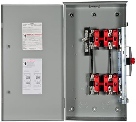 Siemens DTGNF224NR 200-amp, 2 polni, 240-volt, 3 žica, opća dužnost, dvostruko bacanje, tip 3r