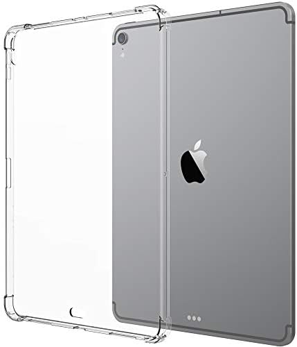 Luvvit iPad Pro 11 CASE Crystal Pogledajte fleksibilan TPU tanak i lagan pomak sa udarnim uglovima jastuka za Apple iPad Pro 11 u 2018. godini - Clear