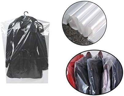 Zerodeko 30kom 60x100cm Odeća za zaštitu od prašine prozirne plastične kese za odeću jednokratne