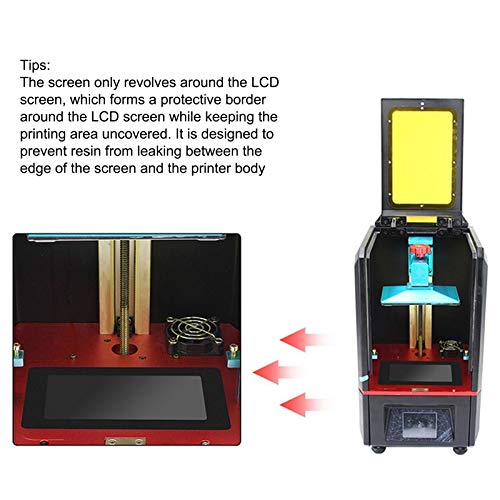 10pcs 3d štampači sa smolom se drže na brtvi otpornom na smolu Zaštita ekrana otporna na prašinu