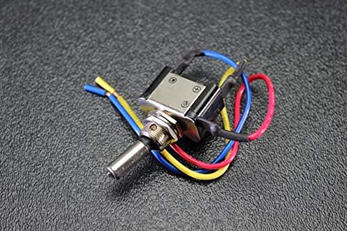 1 kom. Metalni preklopni prekidač na plavom LED 12V 20 Amp 3 pin IS-EC-MT1220BLU