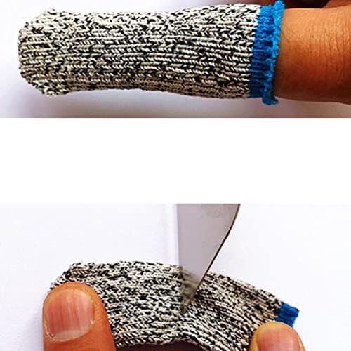 Generički Štitnici prstiju otporni na rez od 10 komada prstni krevetići otporni na rez zaštitni poklopci za