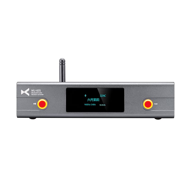 Linsoul XDUOO mu-605 HD Bluetooth 5.1 Dual ES9018K2M DAC Konverter Audio prijemnika sa RCA/XLR izlazima, podrška