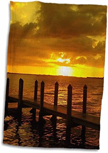 3Droza zalazak sunca Florene - Zlatni borovi otok Florida zalazak sunca - Ručnici