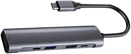 Mobestech USB Hub priključne stanice za Laptop 3pcs5 brzine priključne stanice za Laptop Tip-C