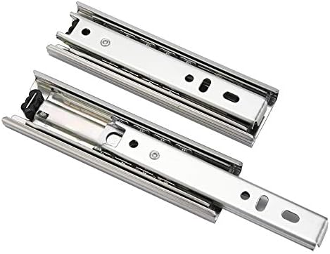 Wnsc slajdovi za donje ladice, mini slajdovi za ladice jake snage puni produžni slajdovi, 225mm / 8.86 in 5in Mini kratki slajdovi za ladice lako se instaliraju za ladice