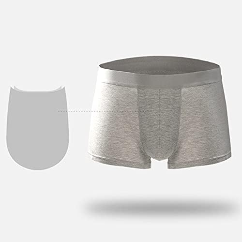 BMISEGM muške bokserske kratke hlače u boji bokser veličine struka Čvrsta udobna donje rublje