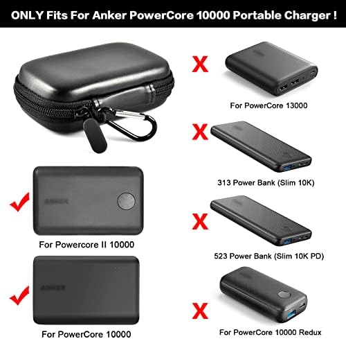 ALLPRIMO Case Comaptible sa Ankerom za PowerCore 10000 prijenosni punjač 10000mah Power Bank, futrola