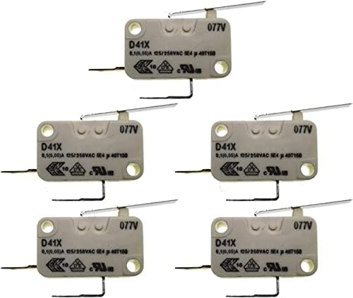 GIBOLEA Micro Switches 5kom D41x Micro Switch D41 0.1a250v 125-250VAC 5E4 40T150