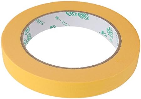 AEXIT CREPE papir Električna oprema Širina maskiranja opće namjene žuta 15 mm širina 50 metara Dužina