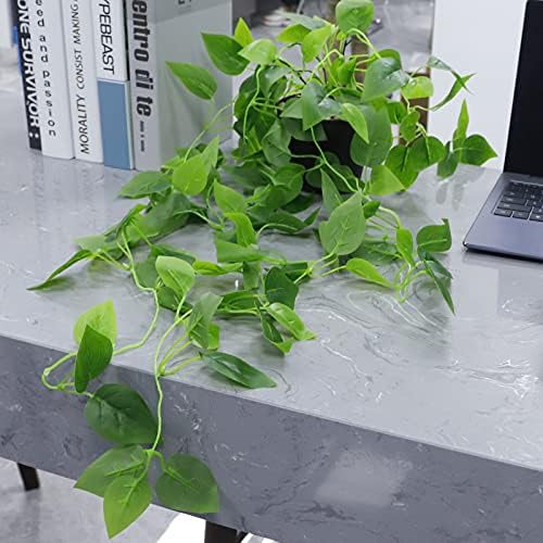 WXBOOM Mala lažna biljka, veštački biljka u obliku brane valjci za vješanje biljke Vhy Vine viseći poploči